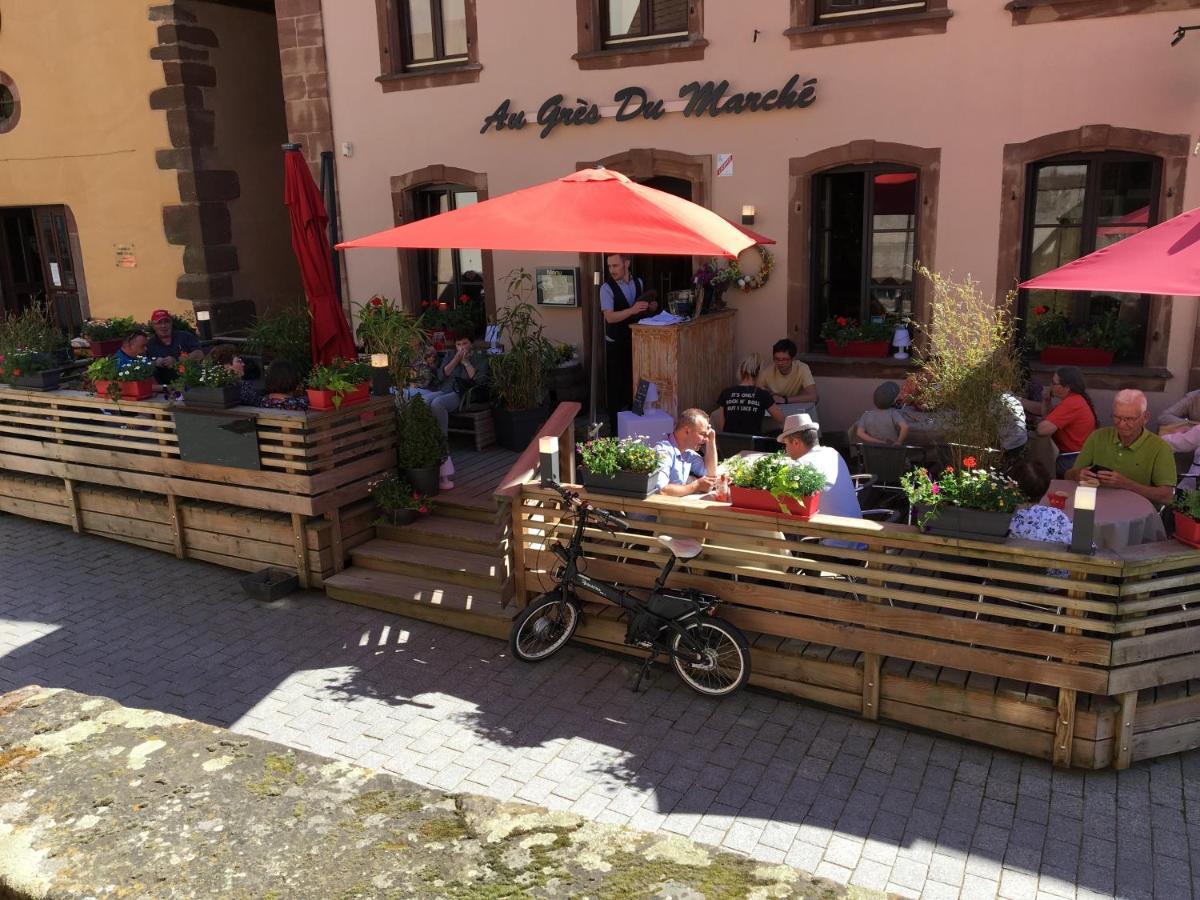 Gîte ou Chambres - Au Grès du marché La Petite-Pierre Extérieur photo